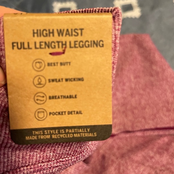 Pink Active Leggings - Picture 2 of 5